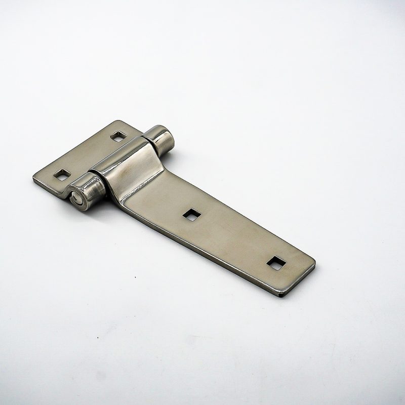 5" Sq. Hole S.S. Strap Hinge