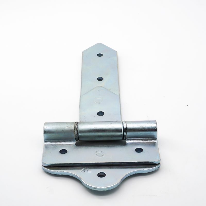 8" Flush Hinge - Zinc