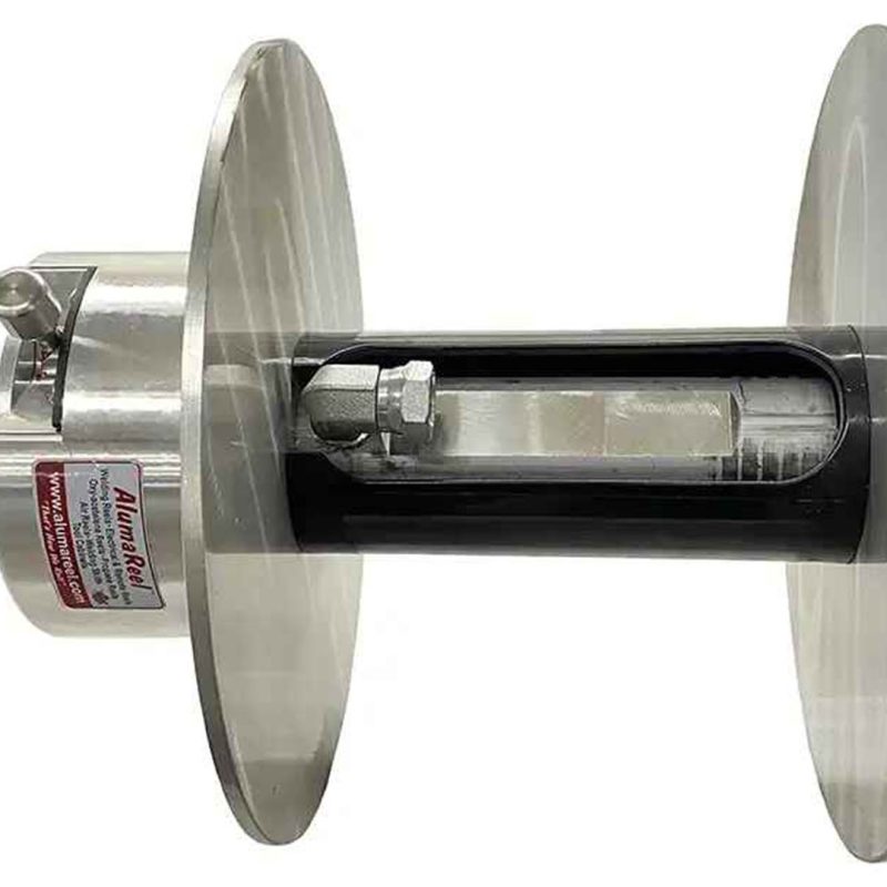 AIR-100V2 3/8" Compressed Air Hose Reel (Chrome)