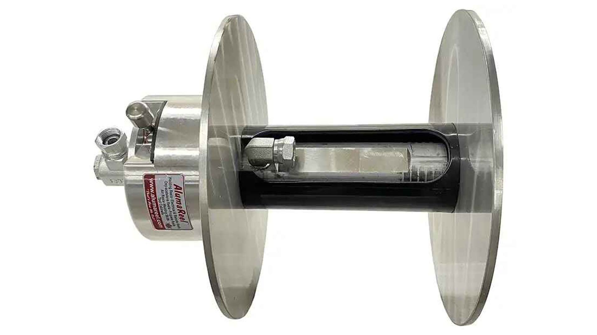 AIR-100V2 3/8" Compressed Air Hose Reel (Chrome)