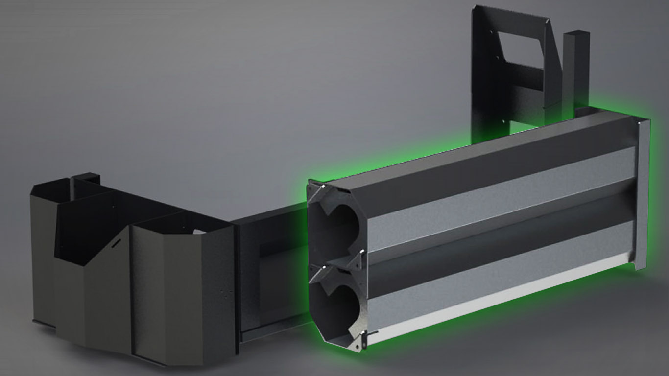 Horizontal Dual Oxygen Cylinder Bracket - Image 8