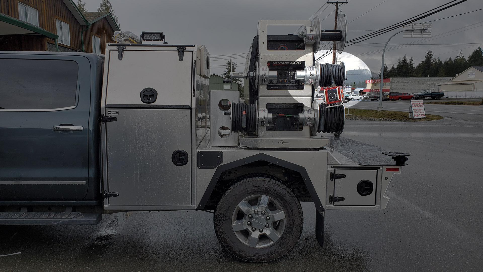 EC6-100V2 Electrical Cord / Welder Remote Reel (Chrome) - Image 5