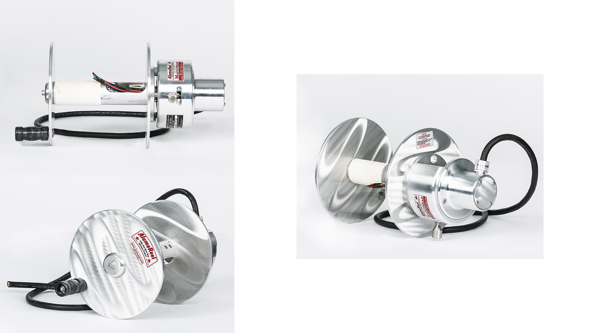 EC6-100V2 Electrical Cord / Welder Remote Reel (Chrome) - Image 2