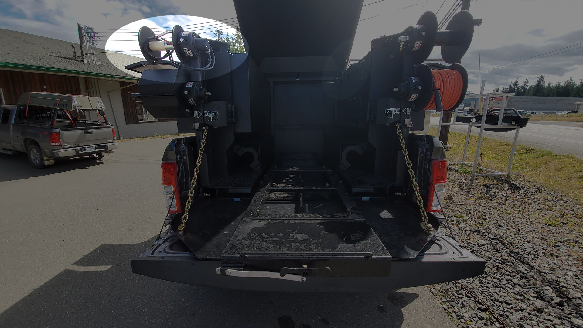 EC6-100V2 Electrical Cord / Welder Remote Reel (Black) - Image 3