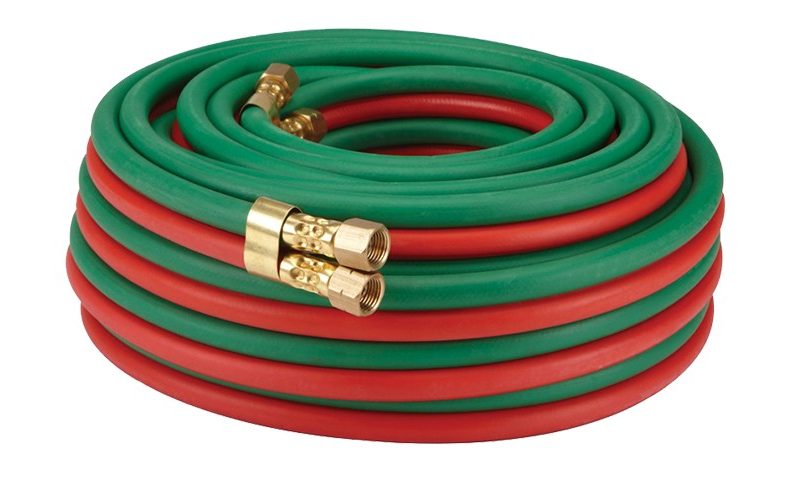 100' of Twin 1/4" Oxy-Fuel Hose