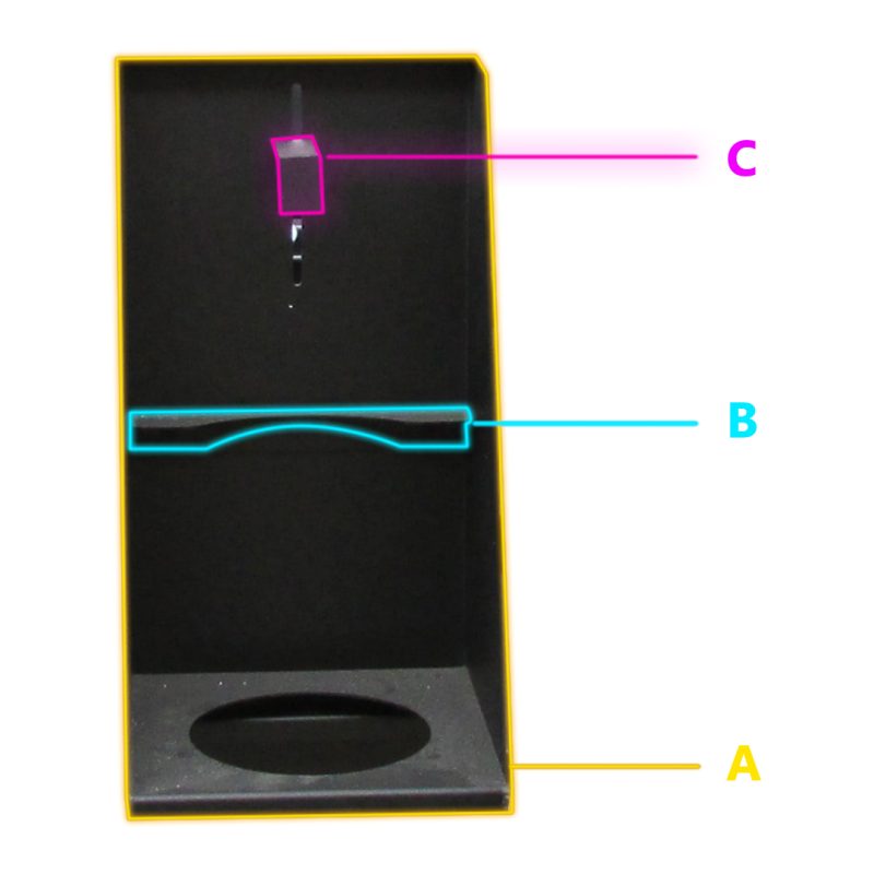Skid-Style 20-30lb Propane Bracket