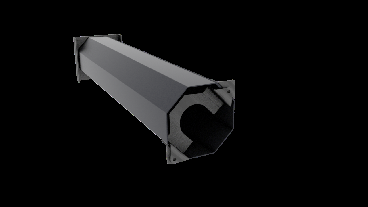 Horizontal Single Oxygen Cylinder Bracket