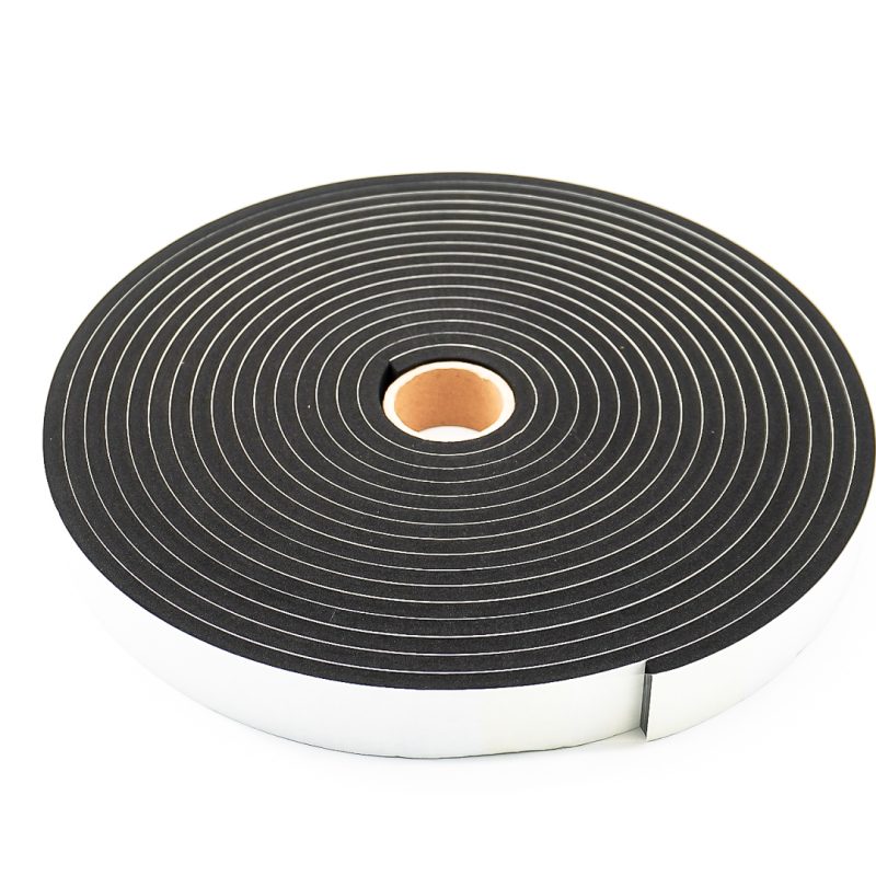 0.25" x 1.00" Weather Foam Tape - 25' Roll