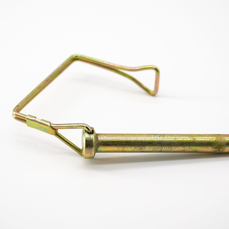 0.3125'' (5/16") D Clip (Square) (Yellow Zinc)