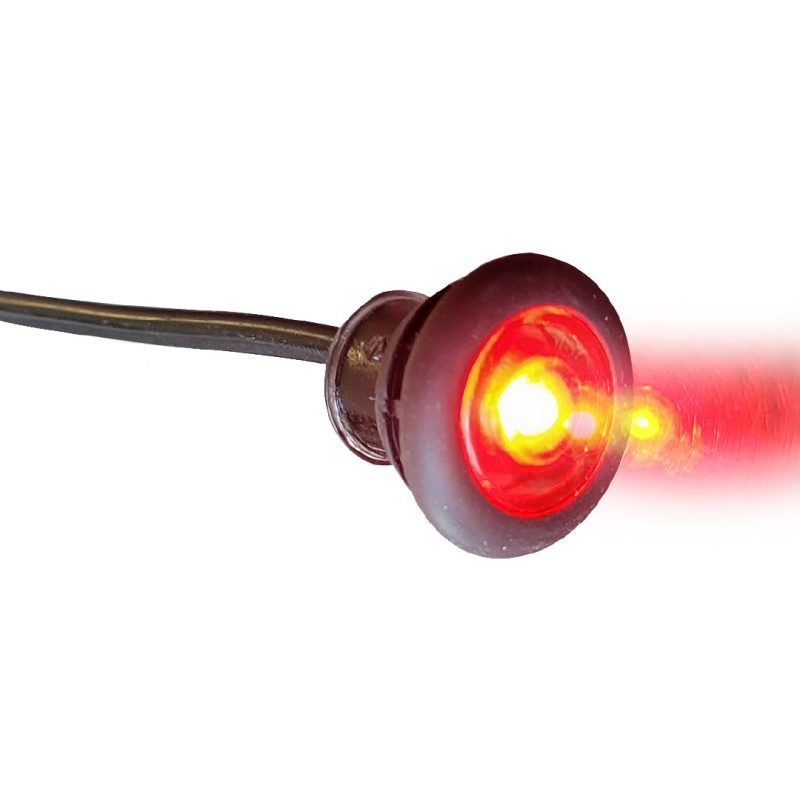 Red LED / Clear Lens "P" Light