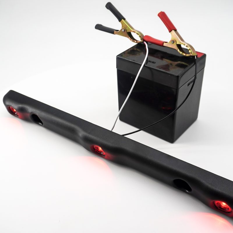 Triple Red Light Bar