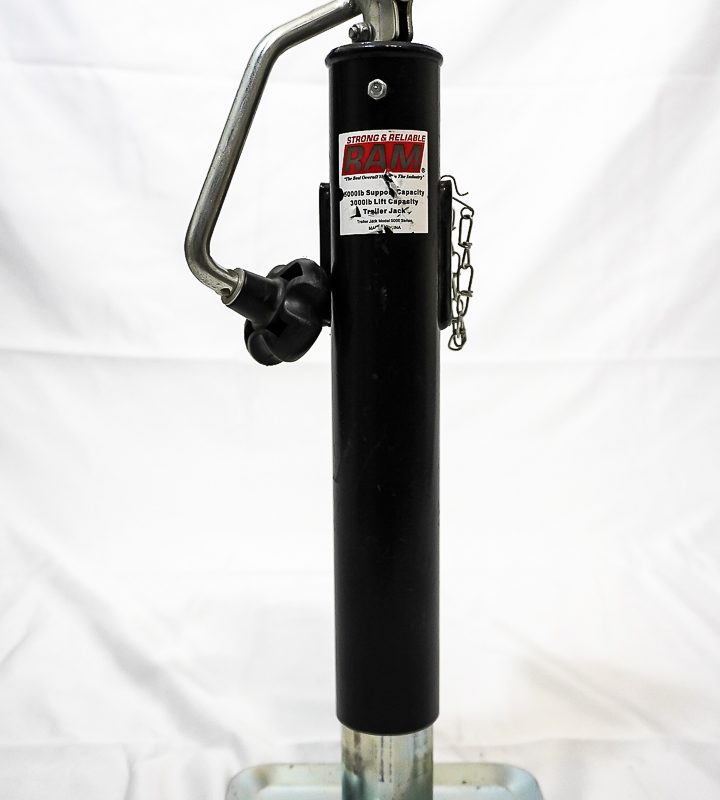 3,000lb Jack - Top Wind - With Footplate