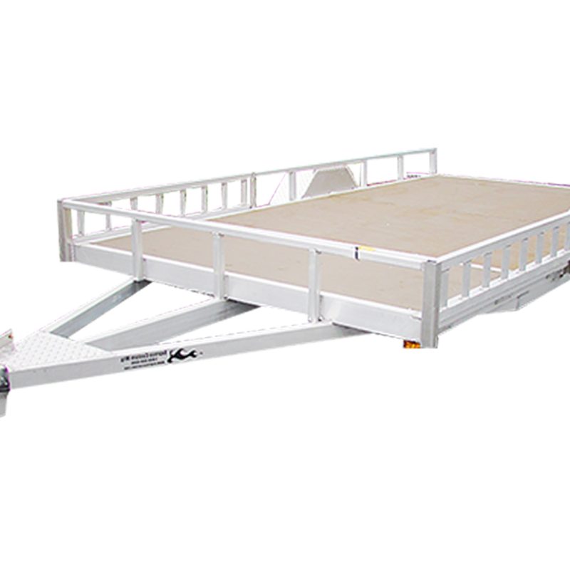 7'x12' 3000lbs GVW ATV Side-Load, Rear-Load Trailer