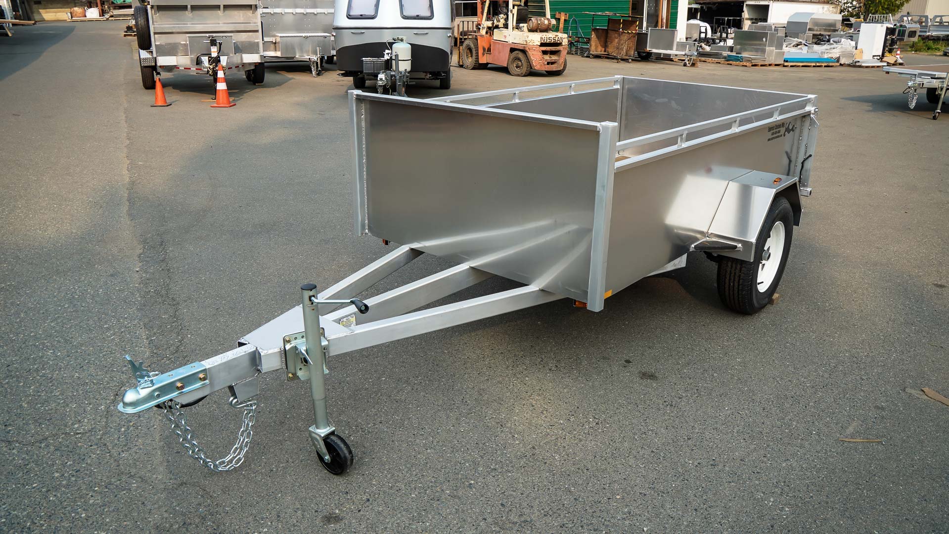 6-2372 - 4'x8' 3000lbs GVW Utility Trailer