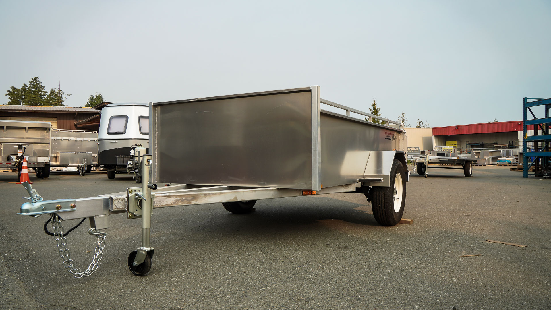 6-2412 - 5'x8' 3000lbs GVW Utility Trailer