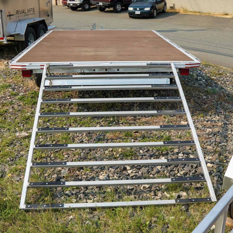 6-2289 - 8'x12' 3000lbs GVW ATV & Sled Deck-Over Trailer